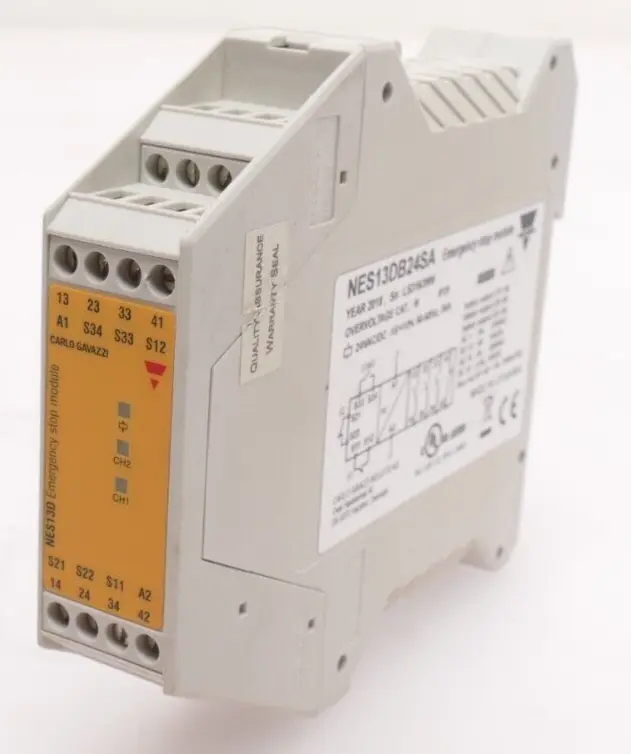 Produktfoto 1 von Carlo Gavazzi NES13D Emergency Stop Module NES13DB24SA