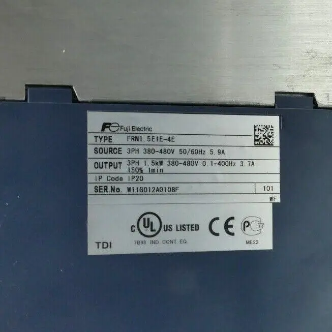 Produktfoto 1 von Fuji Electric FRENIC-Multi Frequenzumrichter | FRN1.5E1E-4E