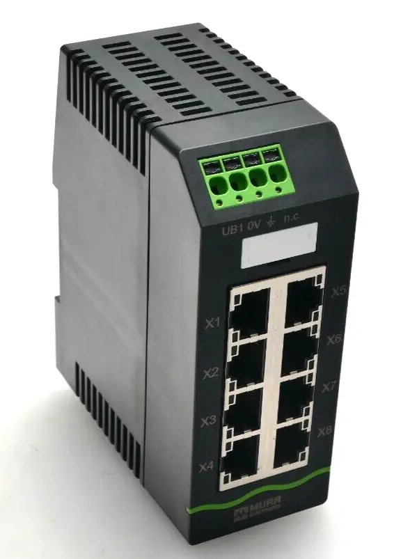 Produktfoto 1 von Murr Elektronik Xelity 8TX Unmanaged Switch 8 Port | 58812