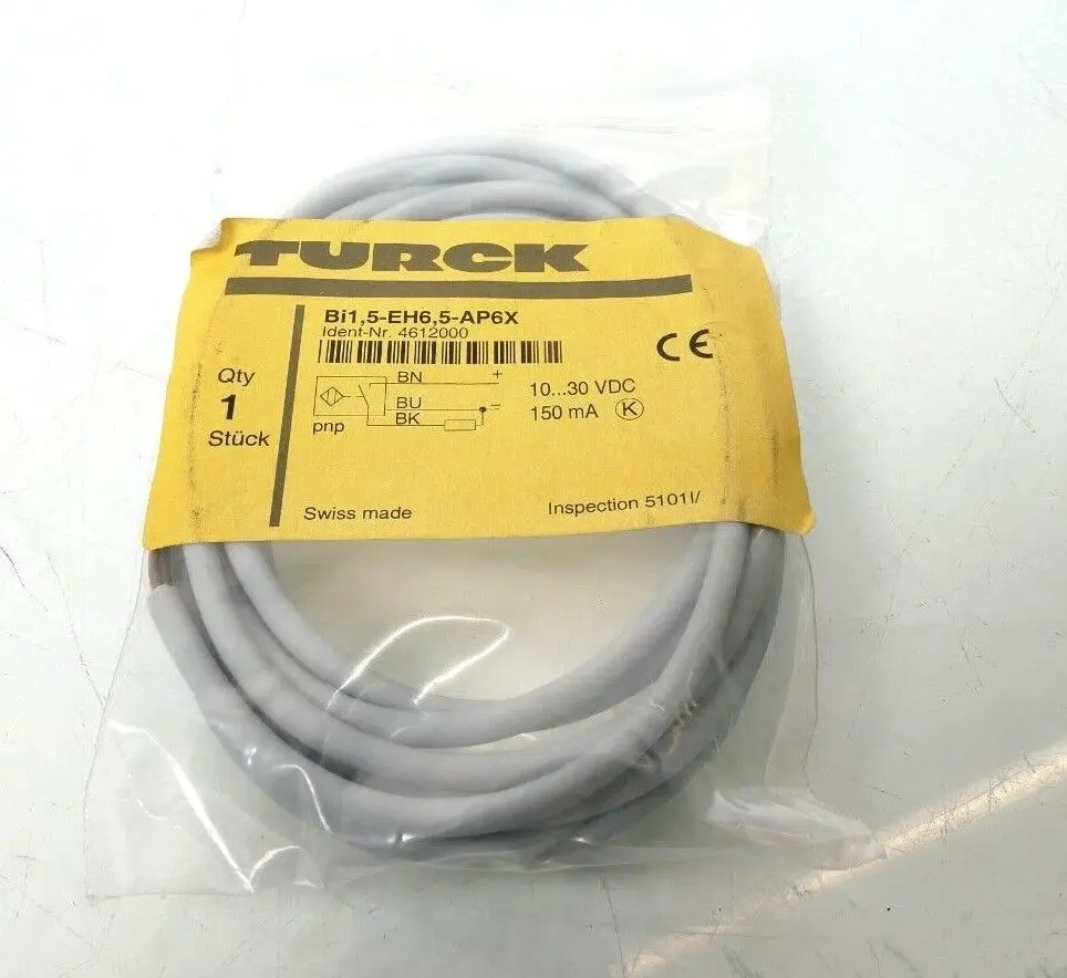 Produktfoto 1 von Turck Induktiver Sensor Bi1,5-EH6,5-AP6X | 4612000