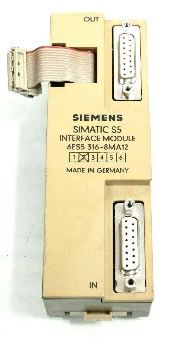 Produktfoto 1 von Siemens SIMATIC S5 Anschaltung 6ES5 316-8MA12 | E:02 | 6ES5316-8MA12