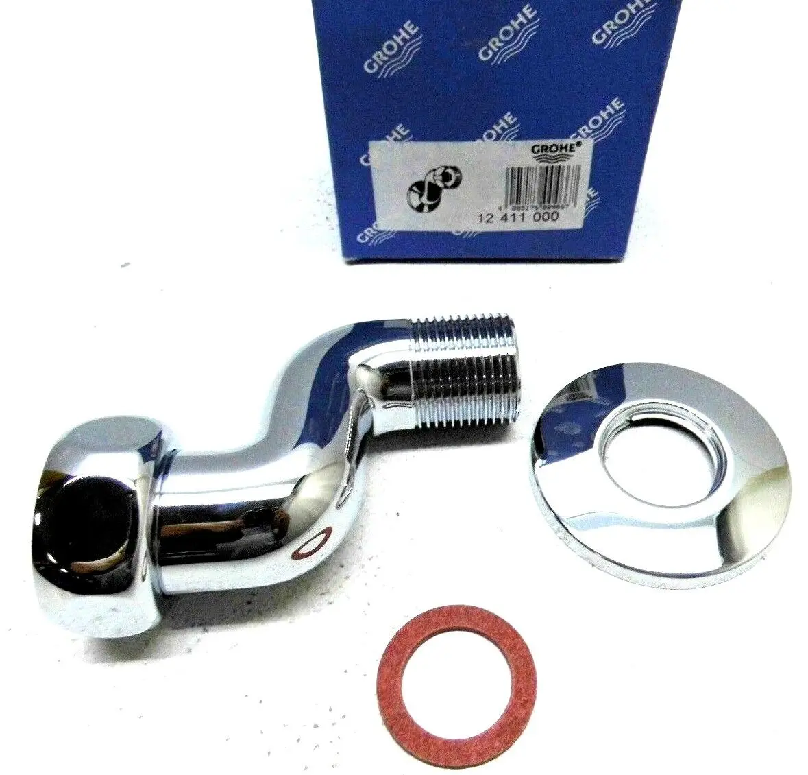 Produktfoto 1 von Hansgrohe Grohe S-Anschluss 1 1/4" x 1", Verstellbarkeit 50 mm chrom 12 411 000