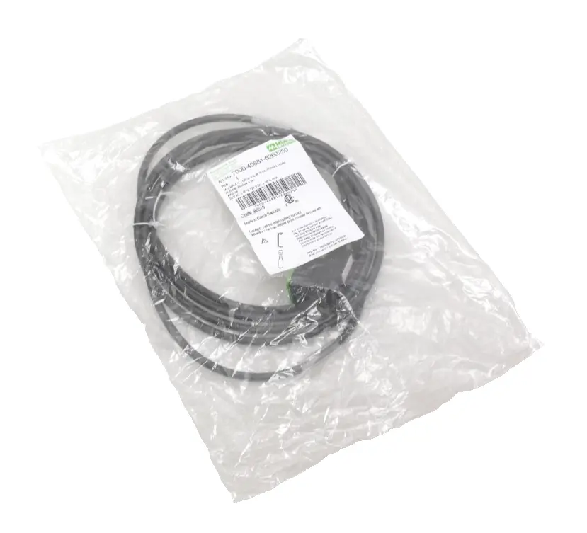 Produktfoto 1 von Murr Elektronik M12 St. 0° A-kod. MSUD Ventilst. 2,5m| 7000-40881-6260250