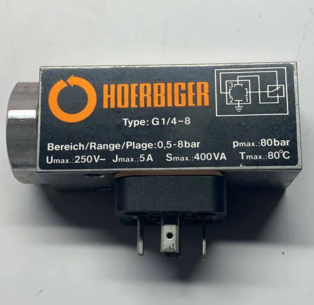 Produktfoto 1 von Hoerbiger Pneumatik Druckschalter | G1/4-8