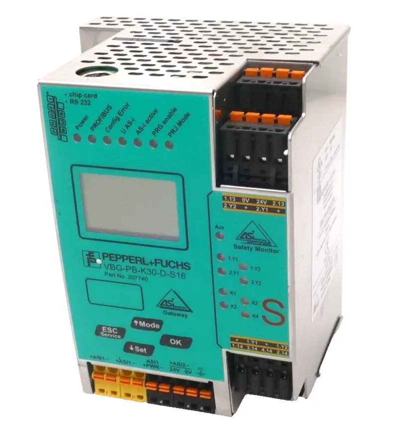 Produktfoto 1 von Pepperl + Fuchs VBG-PB-K30-D-S16 Sicherheitsmonitor | V:4.2 | 207740