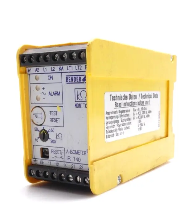 Produktfoto 1 von Bender Isolationsüberwachungsgerät IR140Y-4 | D129 V2.2 | B91016505