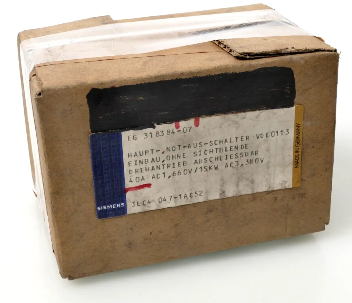 Produktfoto 1 von Siemens Haupt-Not-Aus-Schalter 3LC4047-1AC52 | 3LC4 047-1AC52