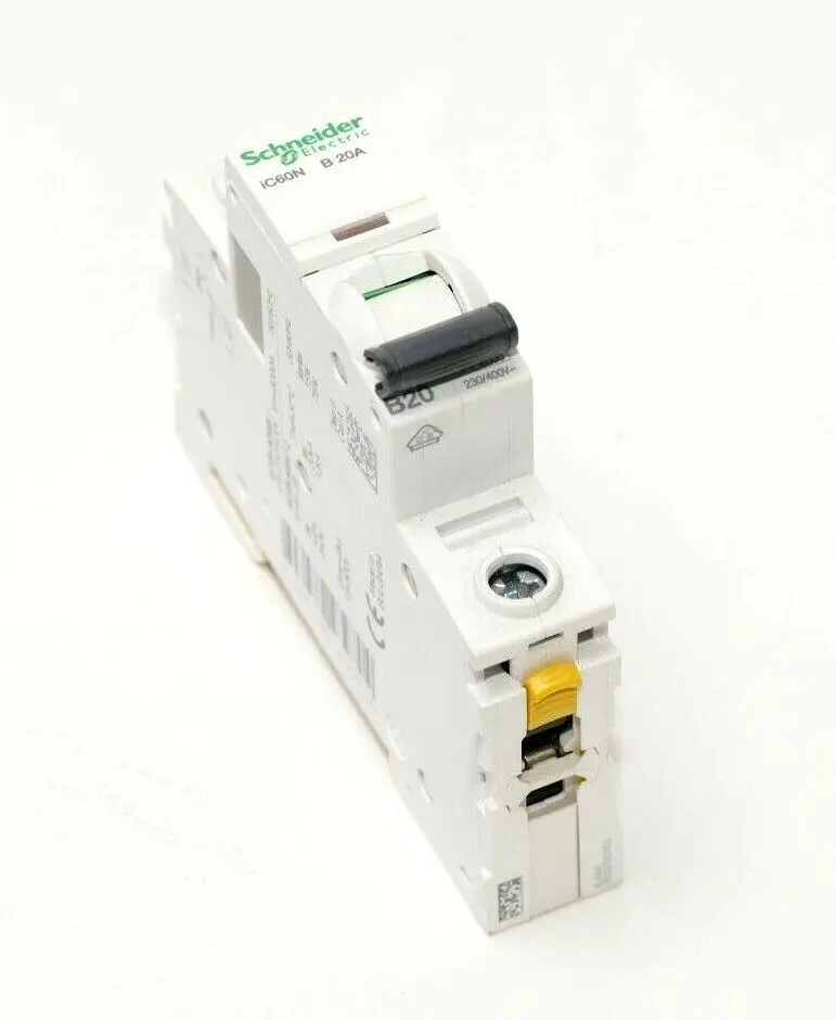 Produktfoto 1 von Schneider Electric Leitungsschutzschalter IC60N B 20A | A9F04120