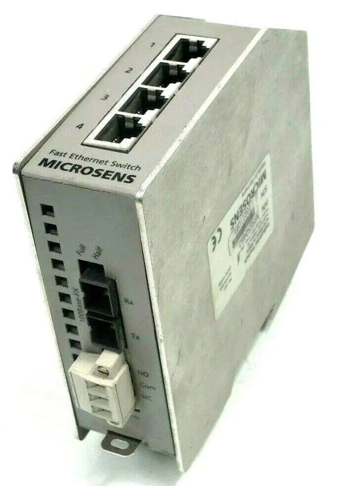 Produktfoto 1 von Microsens Industrial Switch 4x10/100TX 1x100FX | MS650462