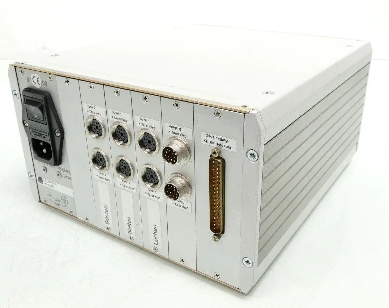 Produktfoto 1 von Burster 9306-Z016 | Multiplexer Fügeüberwachung 230 V-50Hz