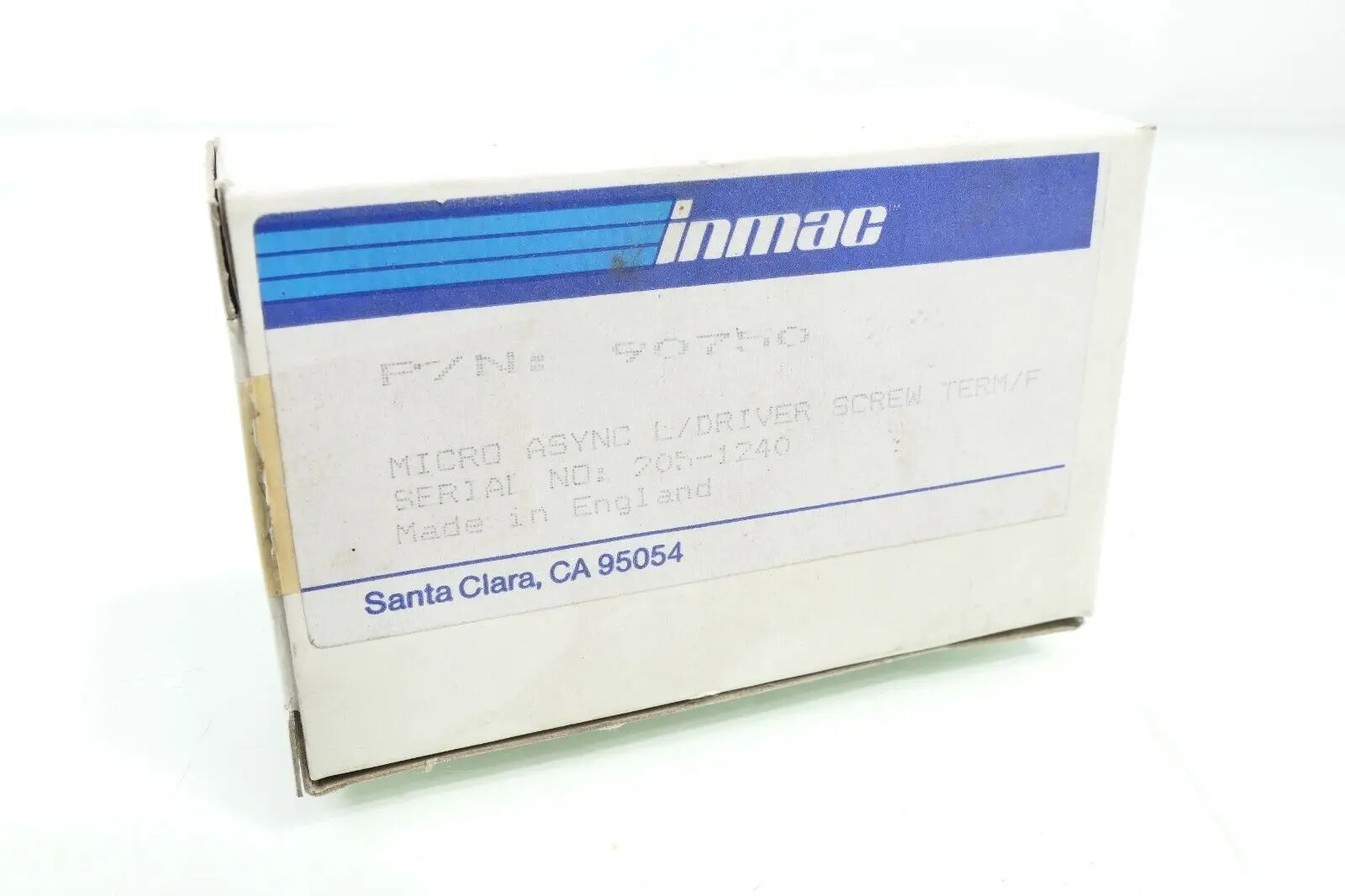 INMAC 90750 Mirco ASYNC L/Driver SCREW TERM/F