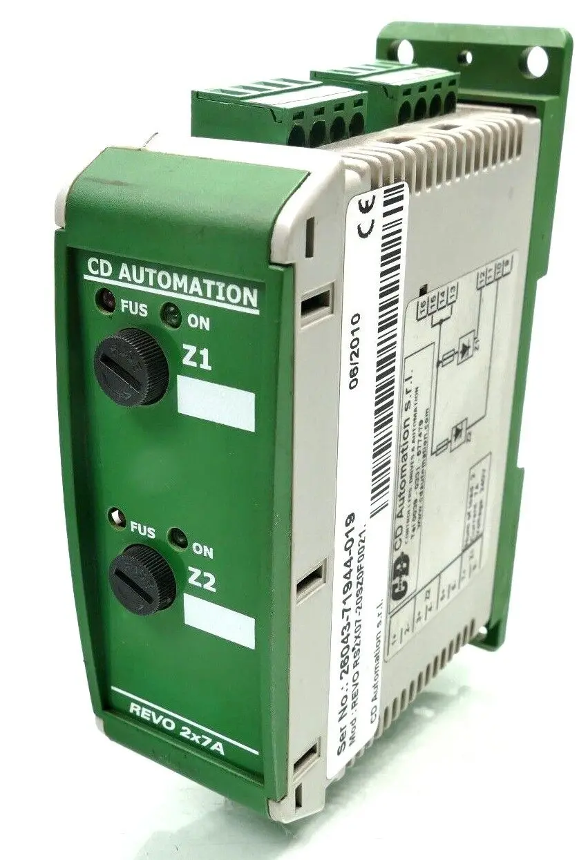 CD Automation REVO 2x7A Halbleiterrelais REVO RS2X07-20SZ0F0021