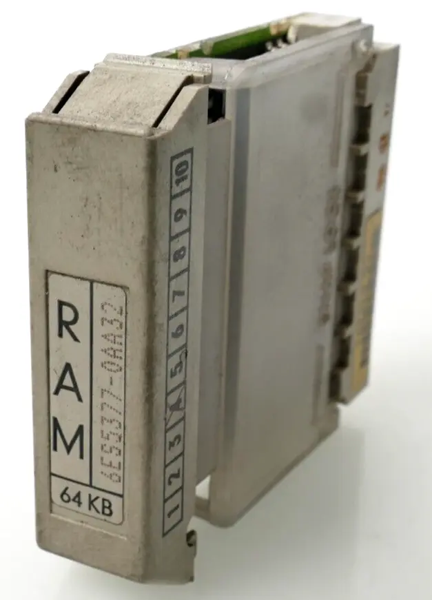 Produktfoto 1 von 5x Siemens SIMATIC S5 RAM 64KB | 6ES5 377-0AA32 | E:04 | 6ES5377-0AA32
