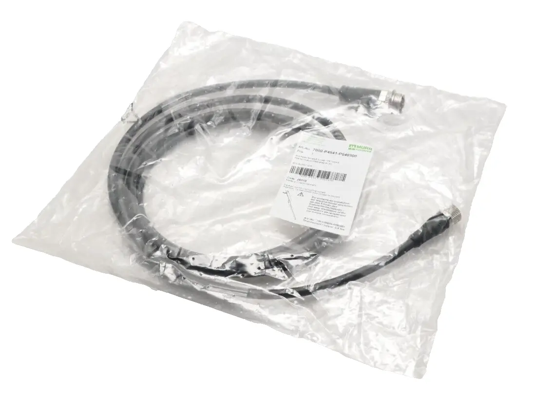 Produktfoto 1 von Murr Elektronik M12 Power Anschlusskabel 3m | 7000-P4541-P040300