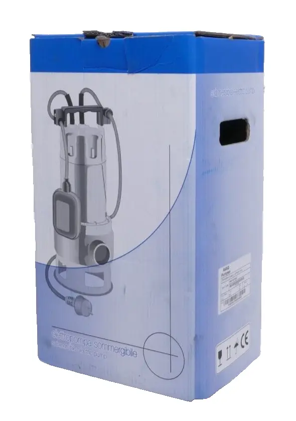 Avag Pumpen P601021000Z AVAG Abwasserpumpe DX80/2G mit Kabel (H07RN8F) 10,2m