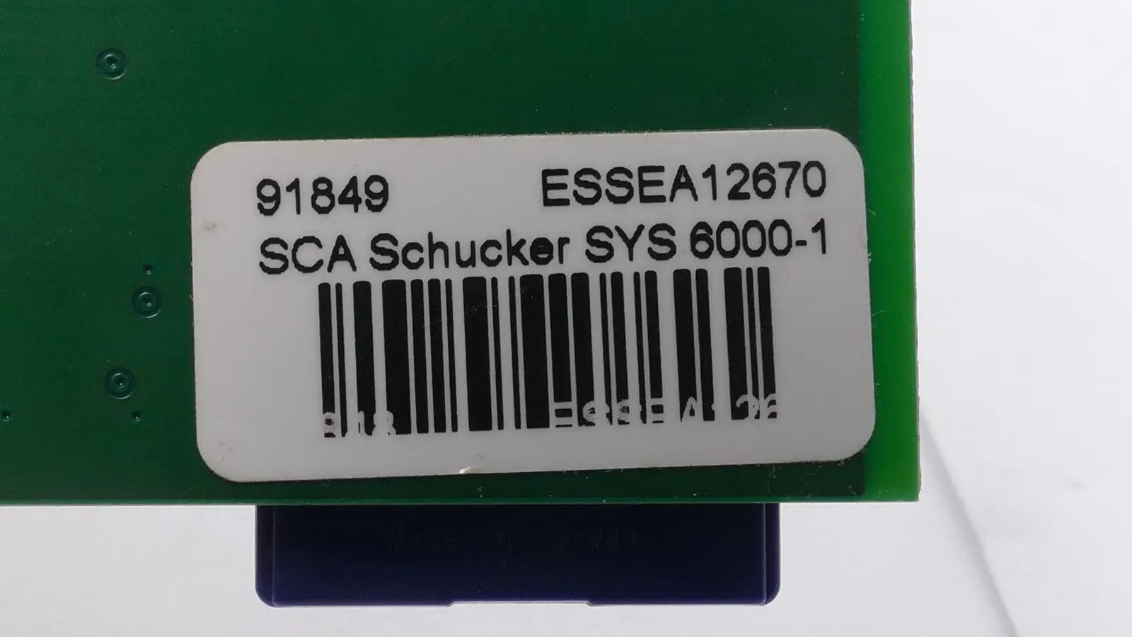 Produktfoto 1 von SCA Schucker SYS 6000-1 CPU | SYS 600-10 CPU V2 | 90153.001110