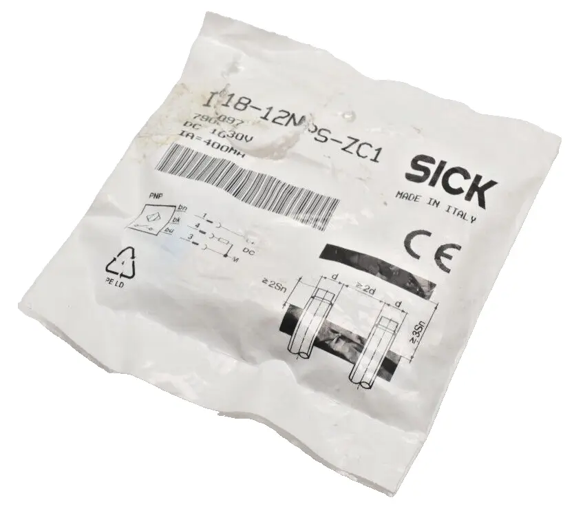Produktfoto 1 von Sick Induktiver Näherungssensor 7 900 097 | IM18-12NPS-ZC1 | 7900097