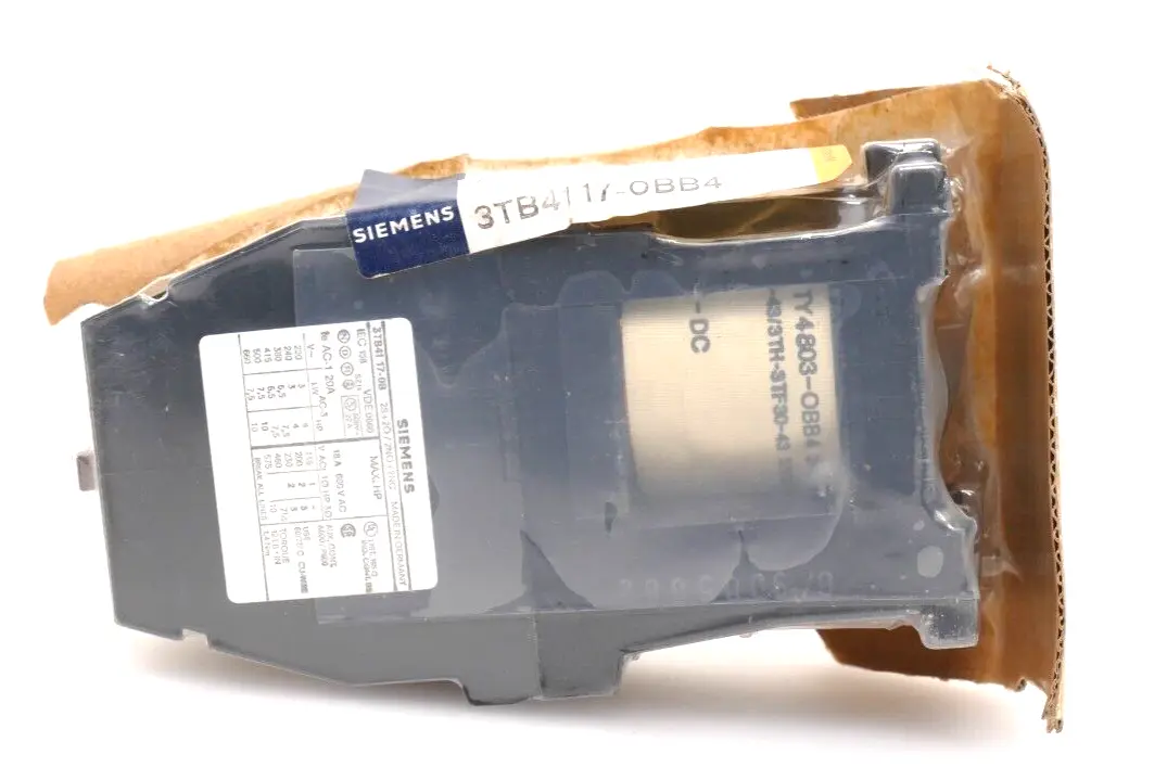 Produktfoto 1 von Siemens Schütz 24V DC 3TB4 117-0BB4 | 3TB4117-0B