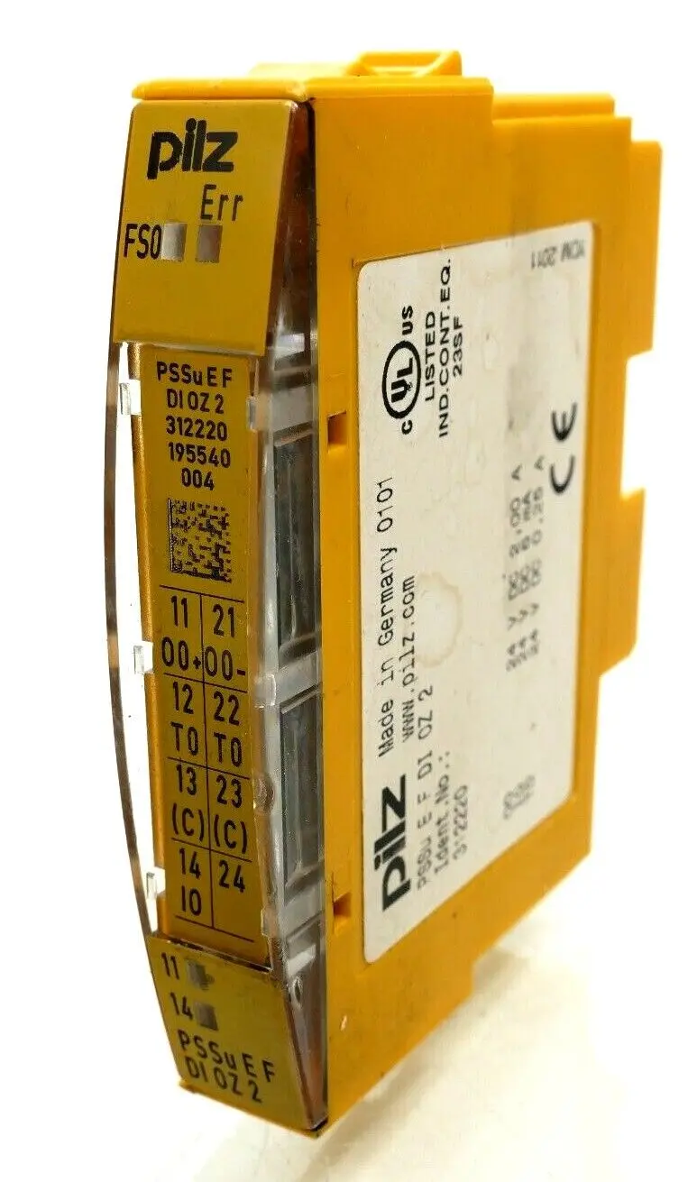 Produktfoto 1 von 2x Pilz Elektronikmodul PSSu E F DI OZ 2 | 312220