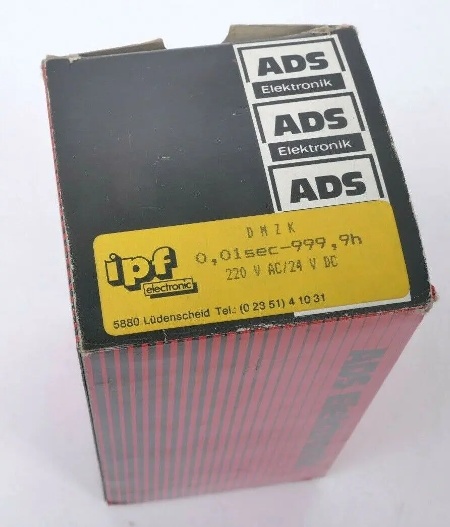 Produktfoto 1 von Ipf ADS Elektronik Timer 0,01sec-999,9h | DMZK