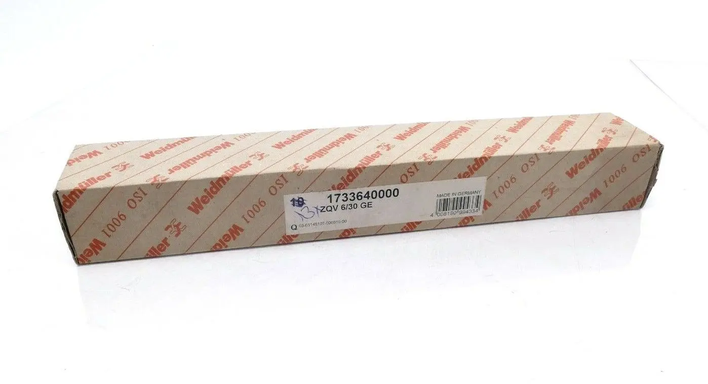 Produktfoto 1 von 13x Weidmüller Querverbinder ZQV 6/30 GE | 1733640000