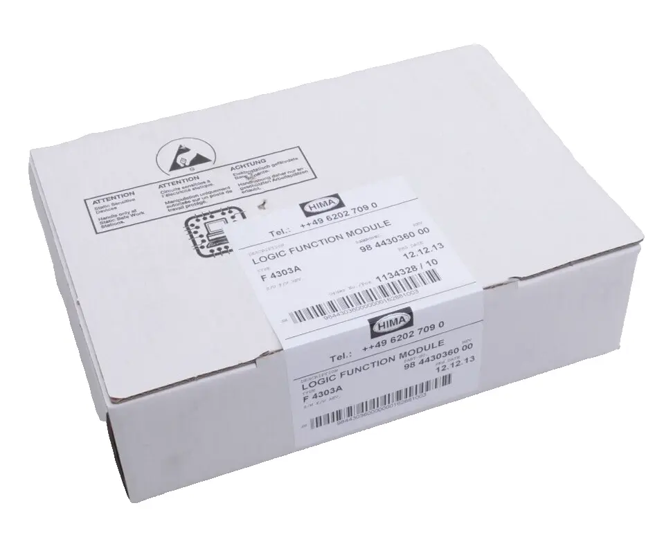 Produktfoto 1 von Hima 98 4430360 Logic Function Module F 4303A | 984430360 | Rev.:00