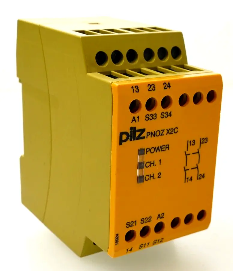 Produktfoto 1 von Pilz Sicherheitsrelais PNOZ X2C 24VAC/DC 2n/o | 774304