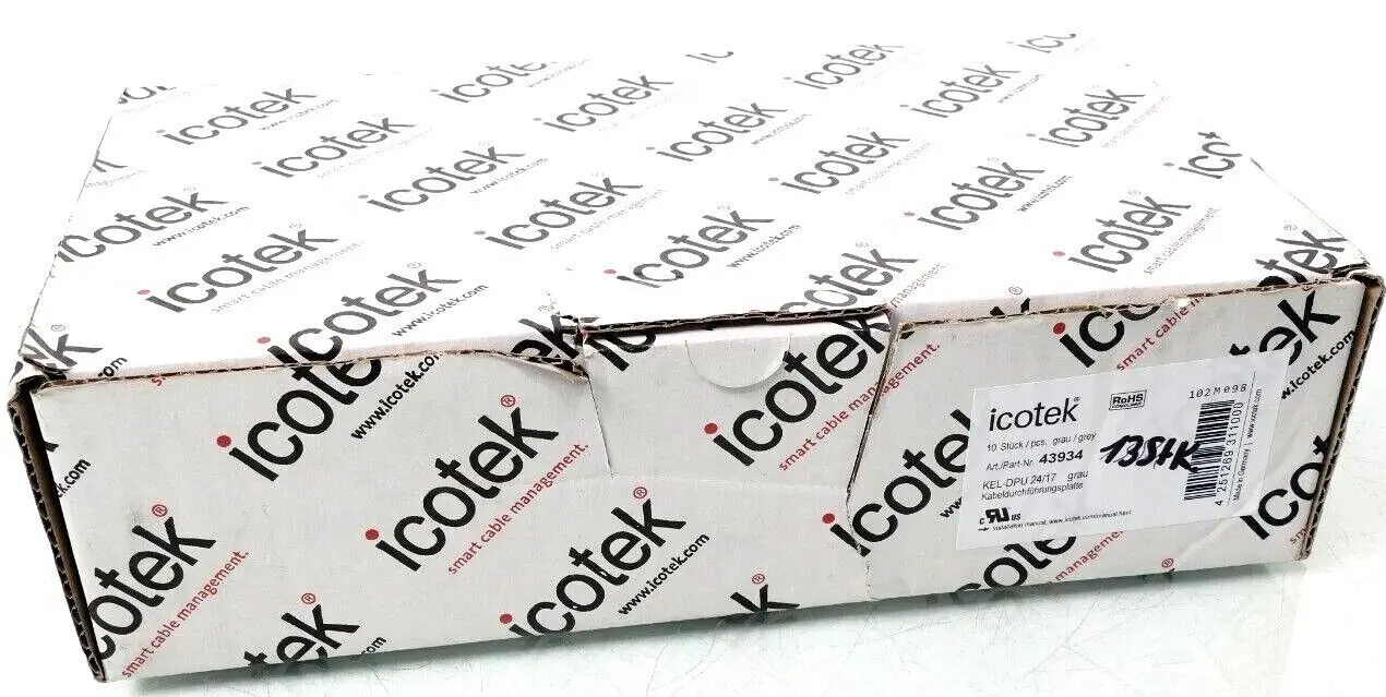 Produktfoto 1 von 13x Icotek 43934 Kabeldurchführungsplatte KEL-DPU 24/17