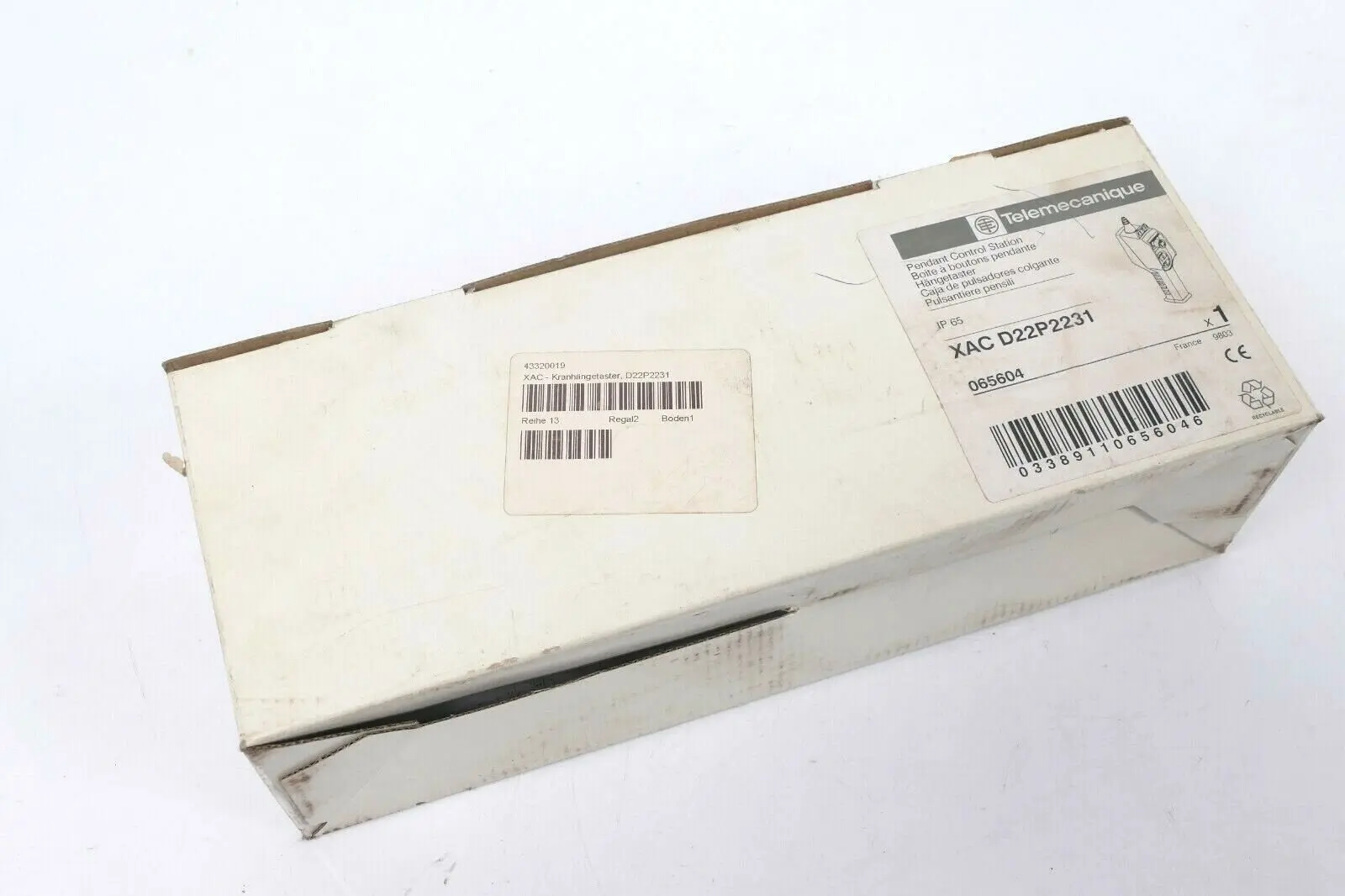 Produktfoto 1 von Telemecanique XAC D22P2231 Hängetaster XACD22P2231 | 065604