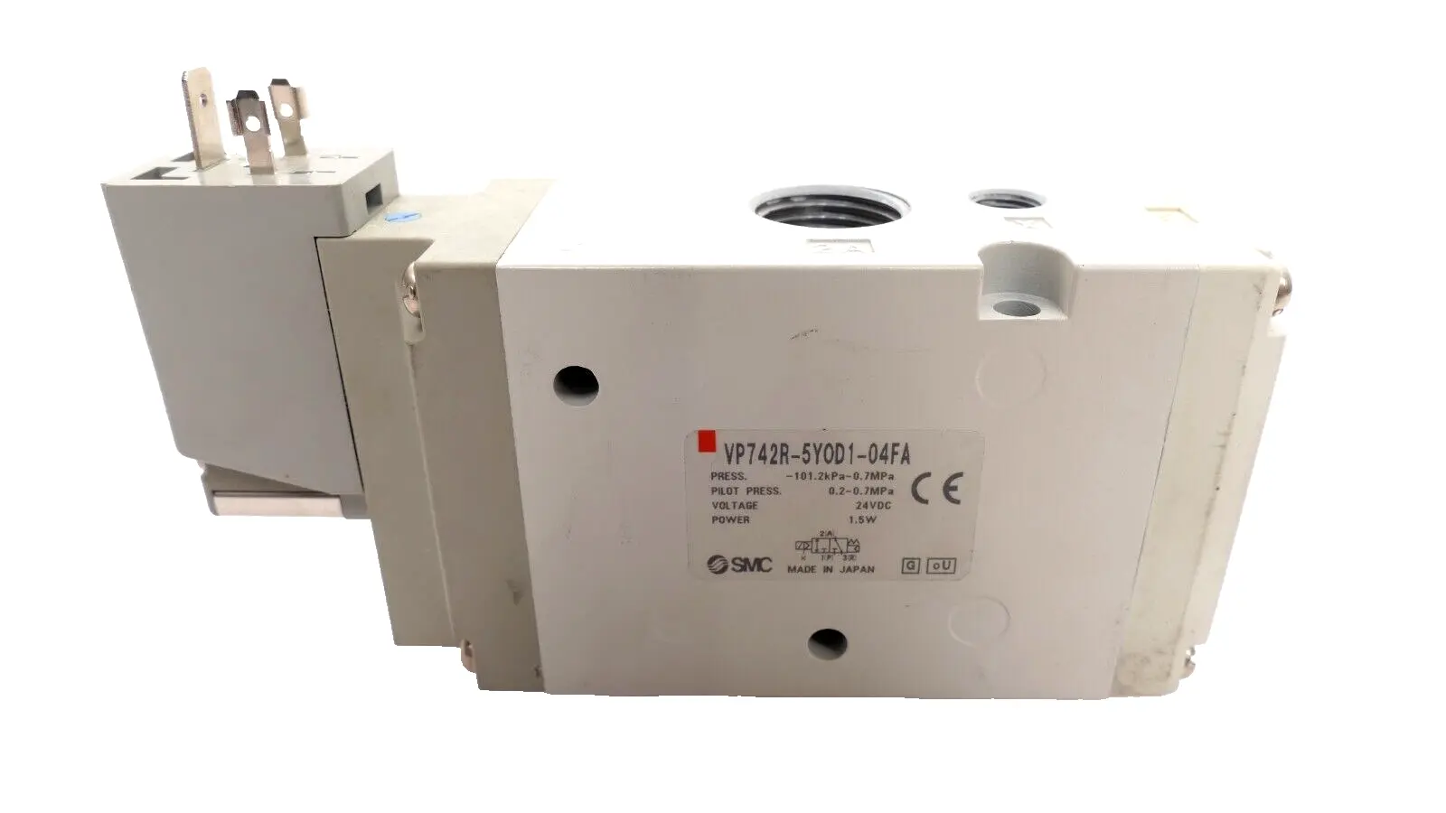 Produktfoto 1 von SMC VP742R-5YOD1-04FA 3/2 Wege-Magnetventil