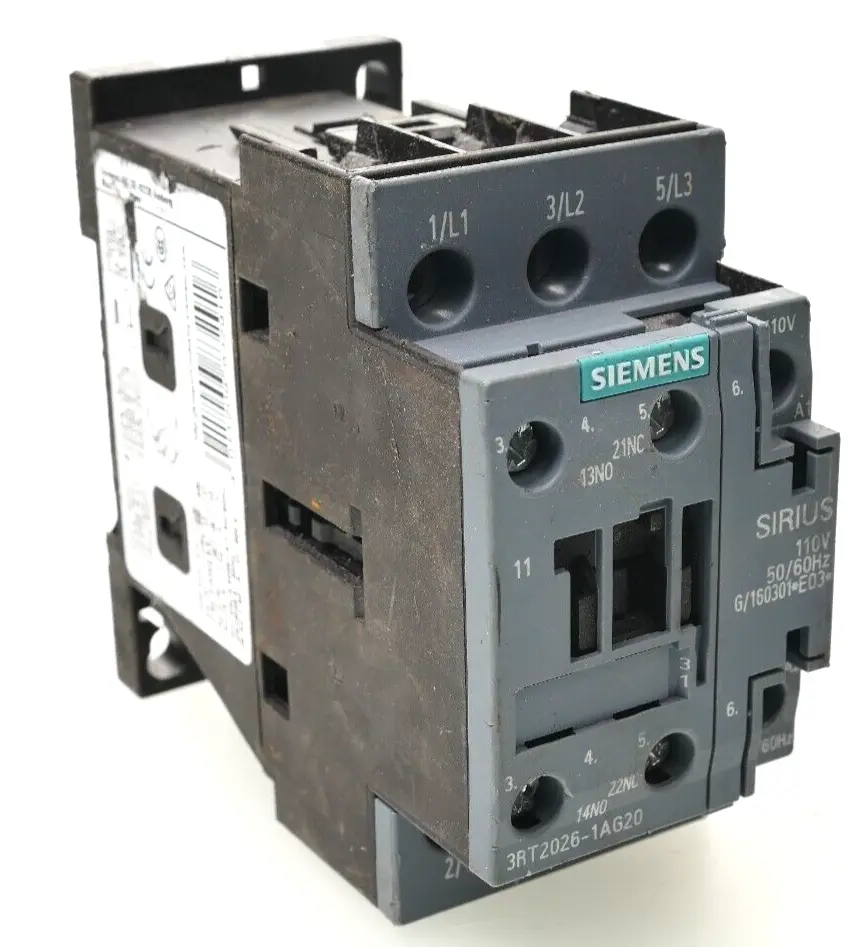 Produktfoto 1 von Siemens Leistungsschütz 3RT2 026-1AG20 | E:03 | 3RT2026-1AG20
