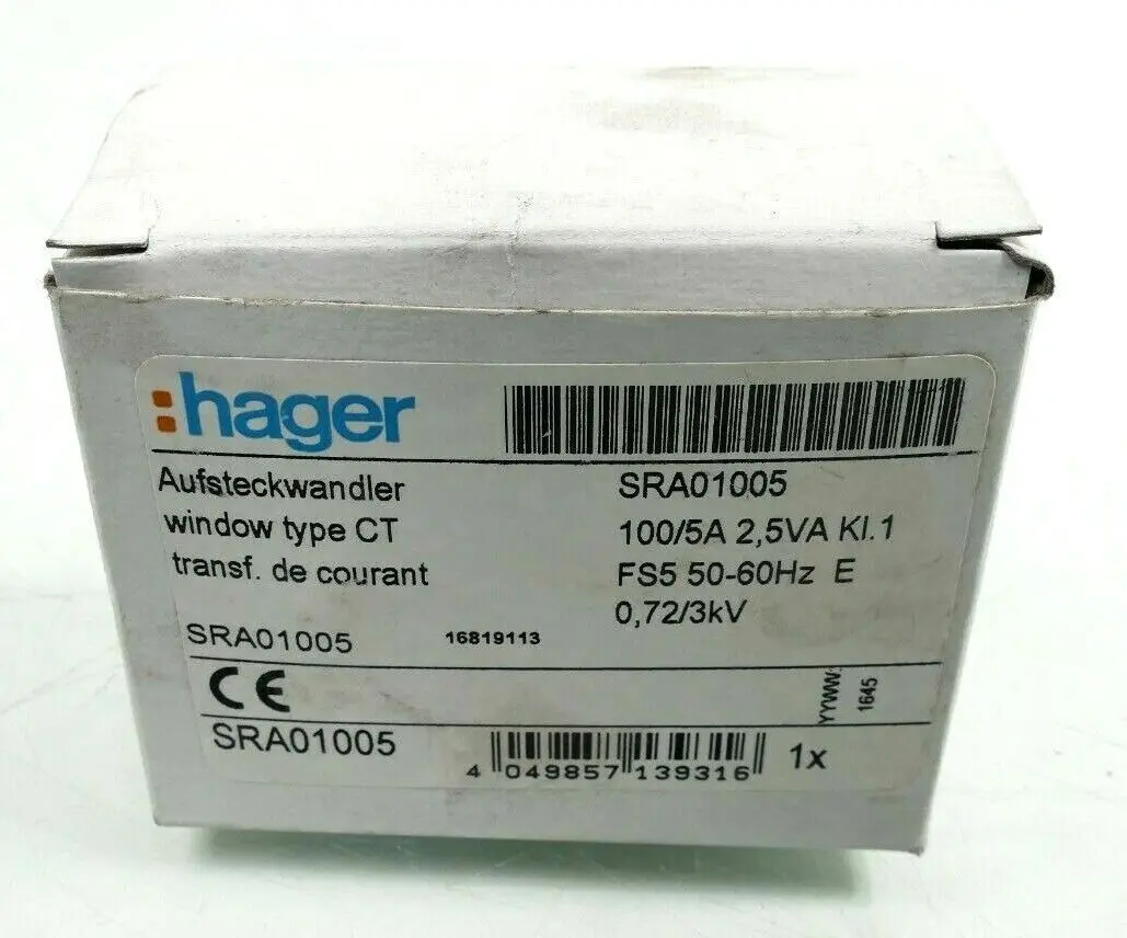 Produktfoto 1 von Hager Aufsteckwandler | SRA01005