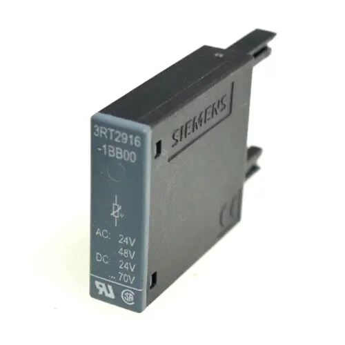 Produktfoto 1 von 3x Siemens Überspannungsbegrenzer 3RT2 916-1BB00 | E:01 | 3RT2916-1BB00