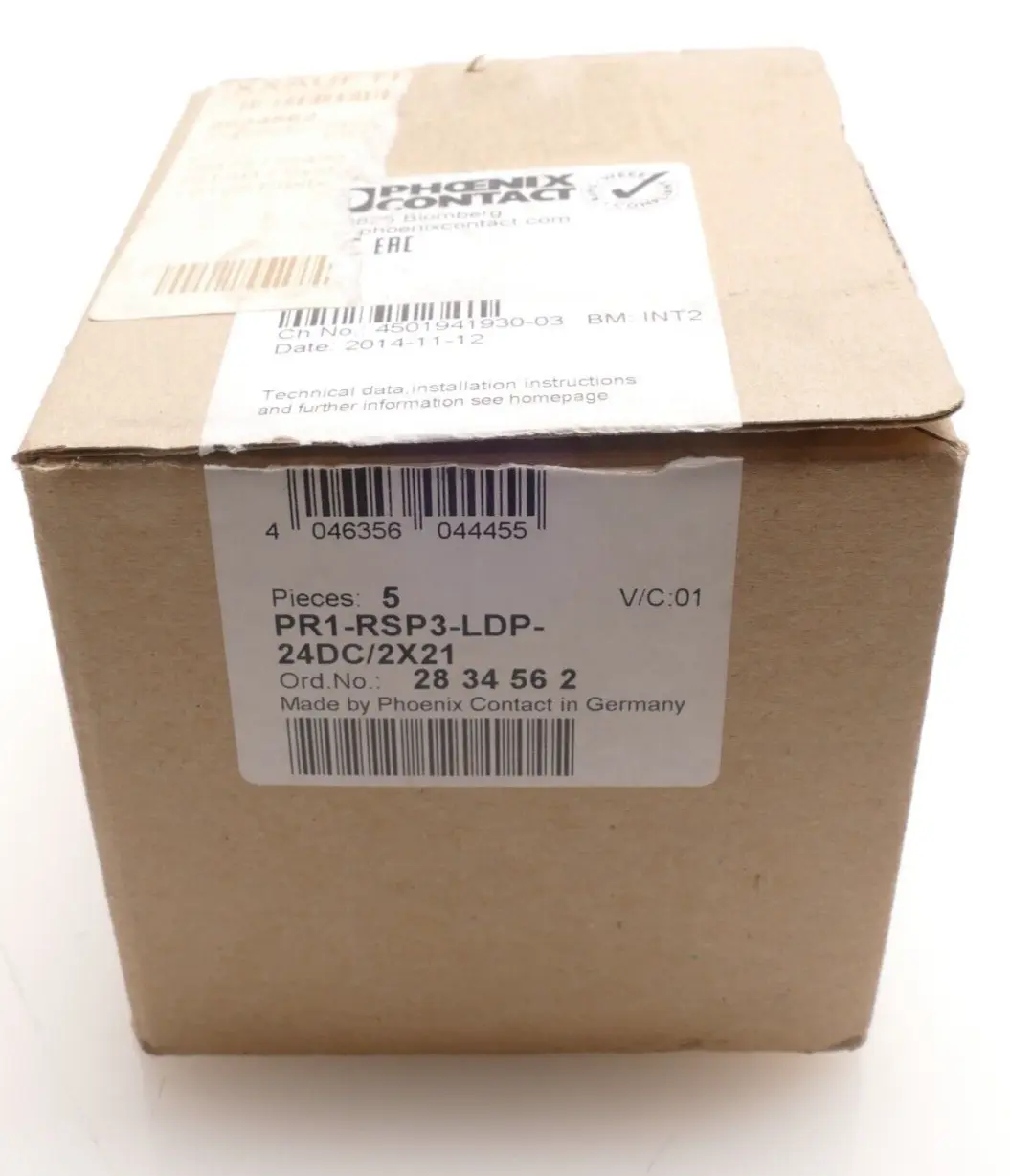 Produktfoto 1 von Phoenix Contact Relaismodul 28 34 56 2 | PR1-RSP3-LDP-24DC/2X21 | 2834562