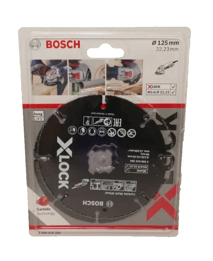 Produktfoto 1 von Bosch XLock 2 608 619 284 Multi-Trennscheibe  | Ø 125x22,23mm  | 2608619284