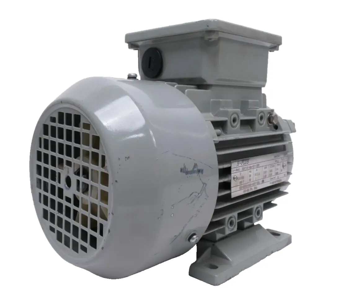 Produktfoto 1 von Helmke-Plus DOR71M1-2A-157-10TF Drehstrommotor 0,37 kW 2740 rpm Welle 14mm