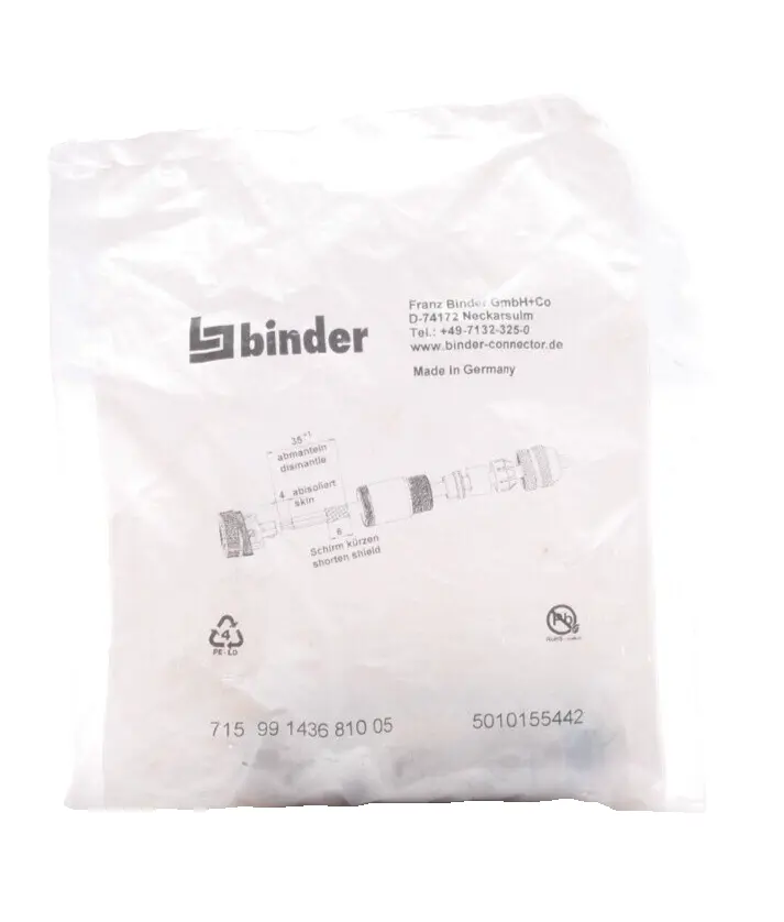 Produktfoto 1 von Binder 715 2 99-1436-810-05 Steckverbinder