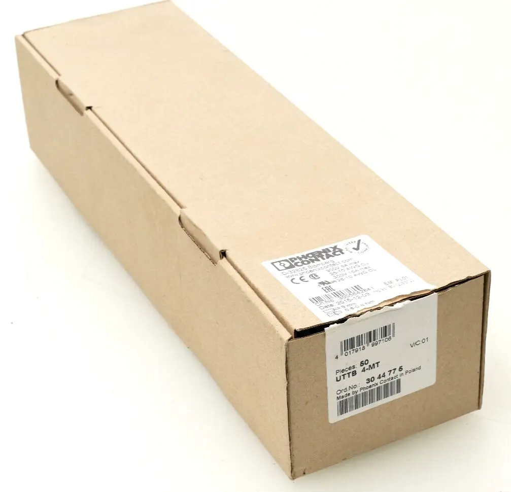 Produktfoto 1 von 50x Phoenix Contact Messertrennklemme 30 44 77 5 | UTTB 4-MT | 3044775