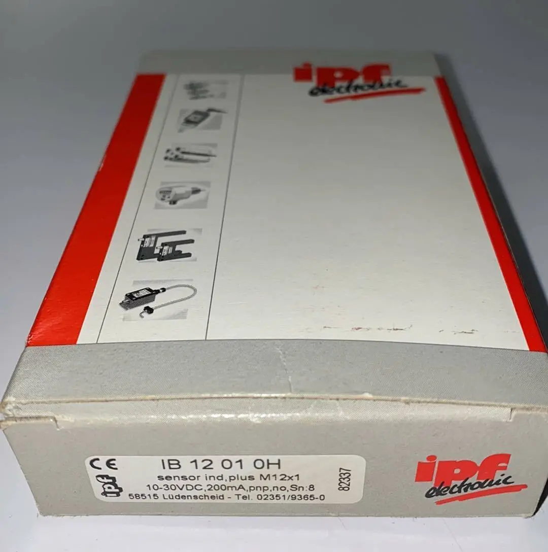 Produktfoto 1 von Ipf IB 12 01 0H Sensor Induktiv, M12x1 IB12010H