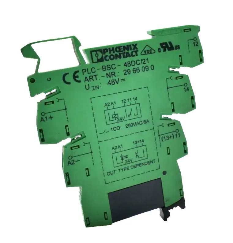 Produktfoto 1 von Phoenix Contact Relaissockel 29 66 09 0 | PLC-BSC- 48DC/21 | 2966090