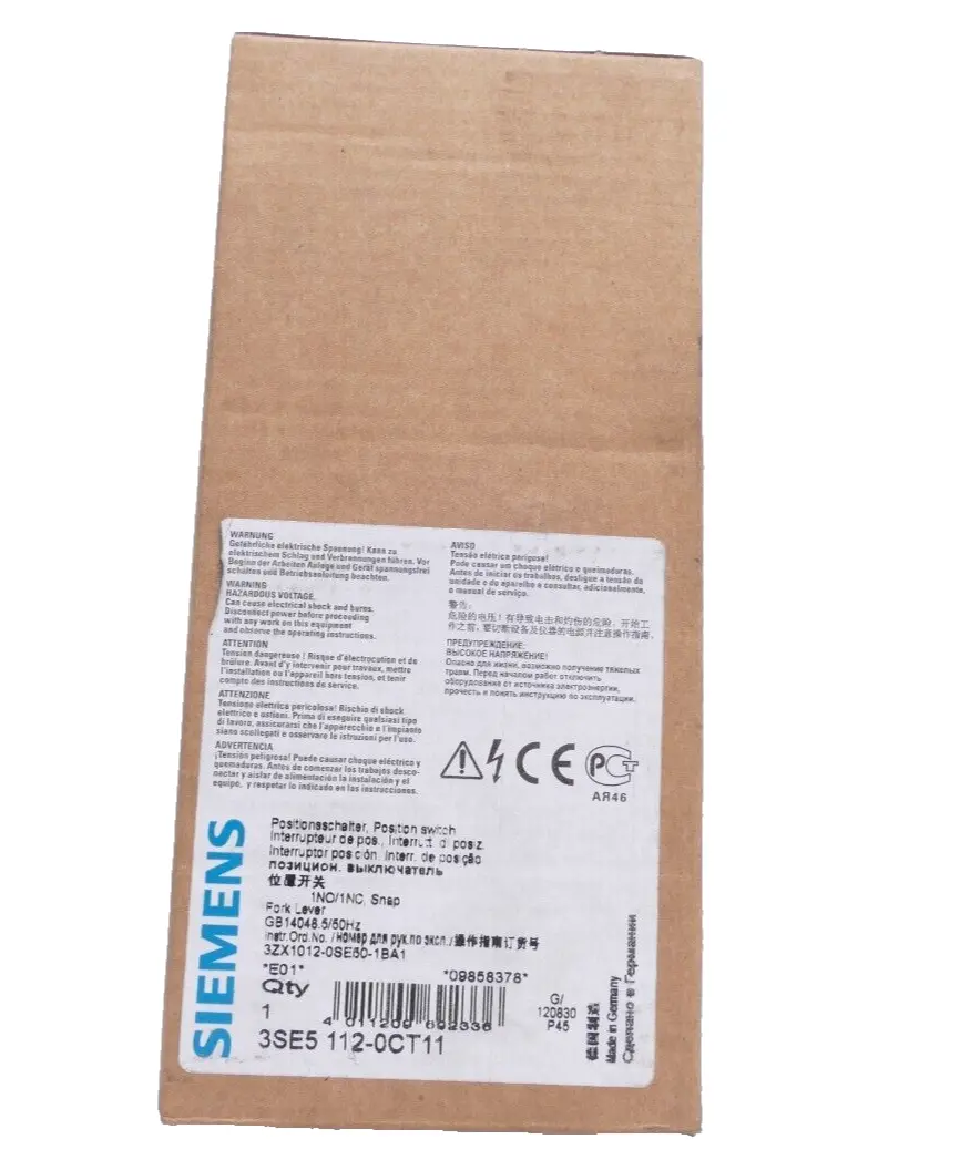 Produktfoto 1 von Siemens Positionsschalter 3SE5 112-0CT11 | E:01 | 3SE5112-0CT11