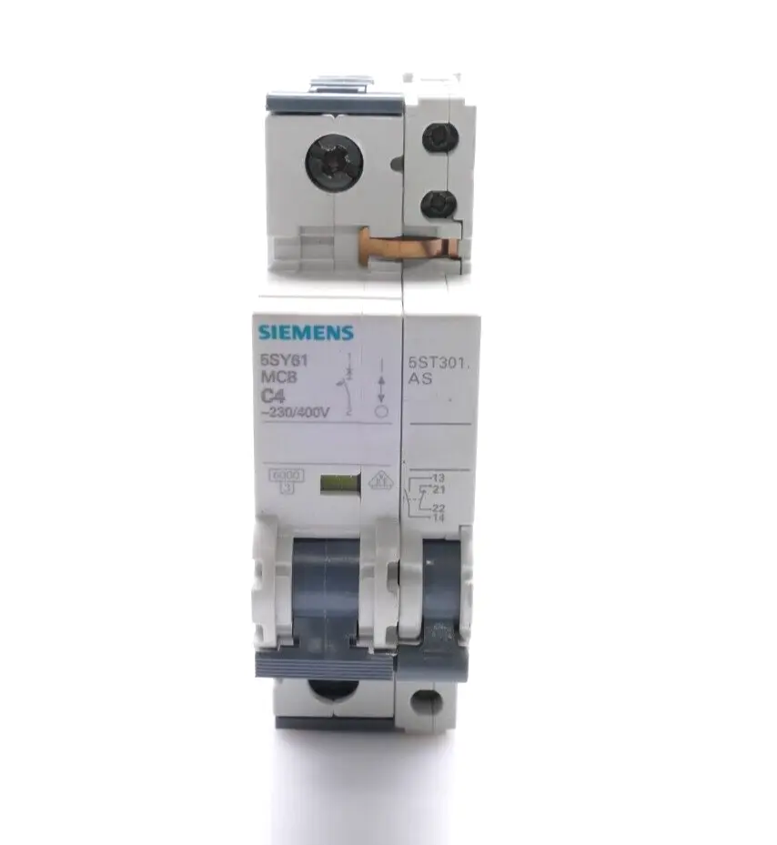 Produktfoto 1 von Siemens Leitungsschutzschalter 5SY6104-7 MCB C4 | 5SY6 104-7 + 5ST3010