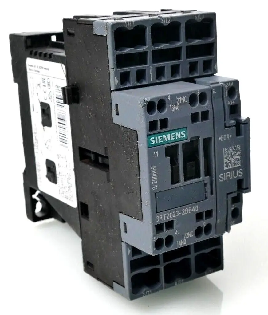 Produktfoto 1 von Siemens SIRIUS Leistungsschütz 3RT2 023-2BB40 | E:04 | 3RT2023-2BB40