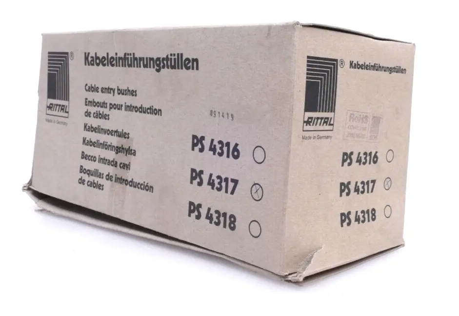 Produktfoto 1 von 39x Rittal PS 4317 Kabeleinführungstüllen