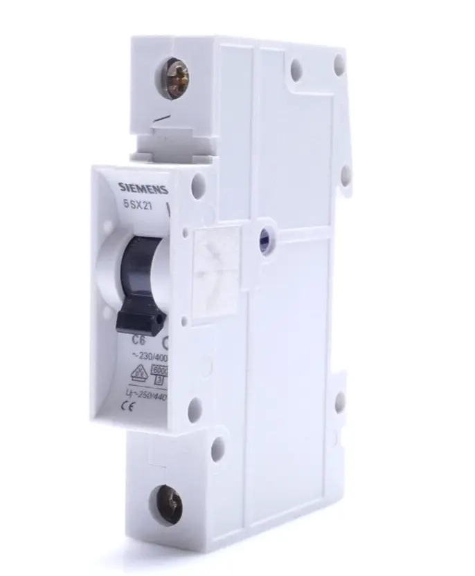 Produktfoto 1 von 8x Siemens 5SX2 Leistungsschalter C6 | 5SX21
