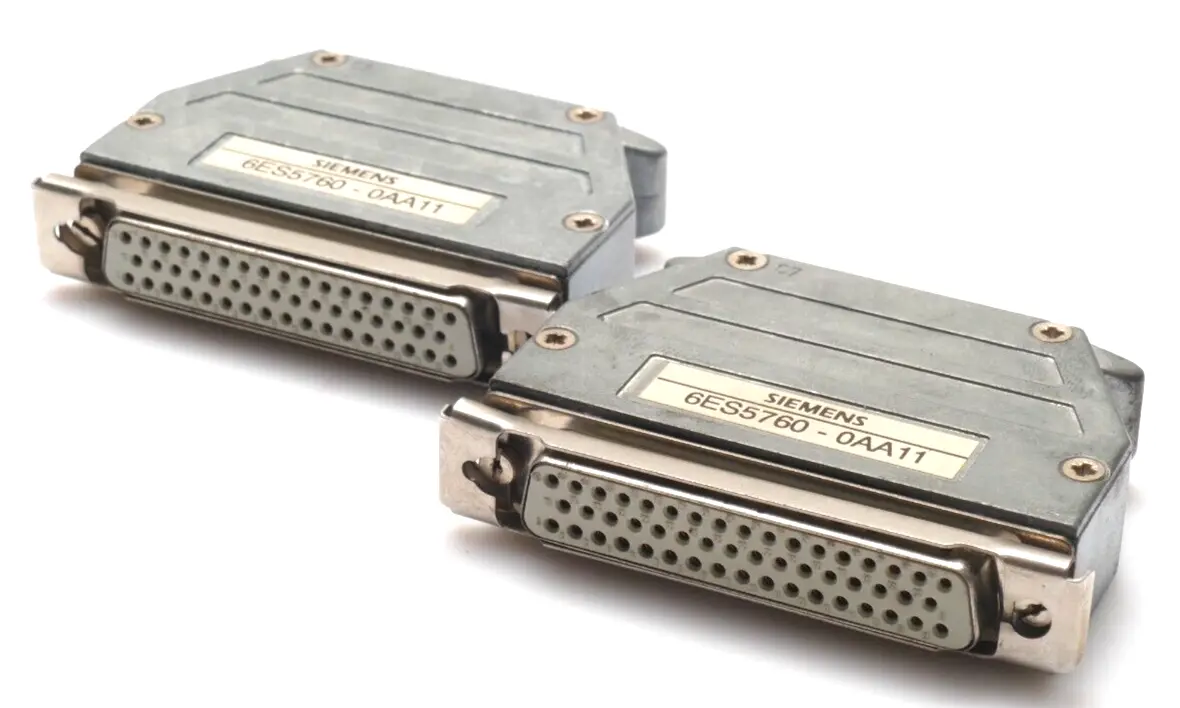 Produktfoto 1 von 2x Siemens SIMATIC S5 Stecker | 6ES5 760-0AA11 | 6ES5760-0AA11