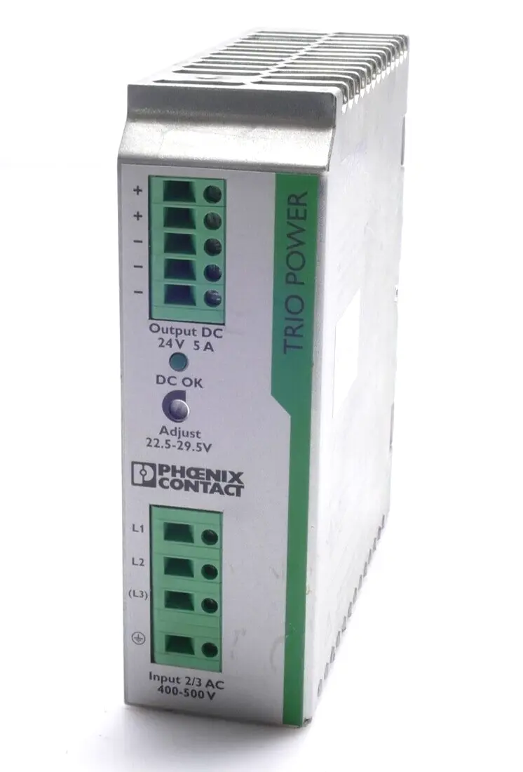 Produktfoto 1 von PHOENIX CONTACT TRIO-PS/3AC/24DC/5 TRIO Power Schaltnetzteil | 2866462