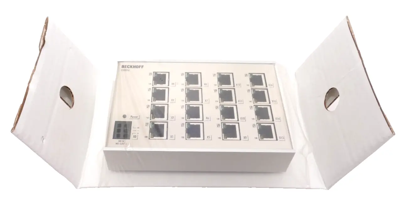 Produktfoto 1 von Beckhoff Ethernet Switch | CU2016-0000