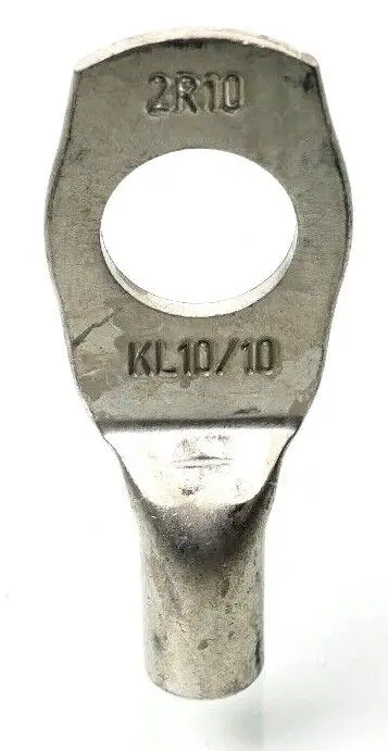 Produktfoto 1 von 61x Klauke 2R10 Rohrkabelschuh, verzinkt 10mm²