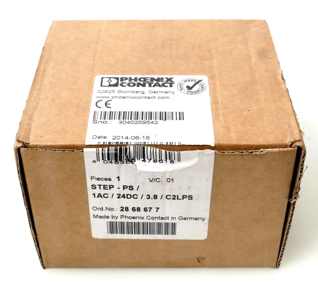 Produktfoto 1 von Phoenix Contact Stromversorgung STEP-PS/1AC/24DC/3.8/C2LPS | 2868677